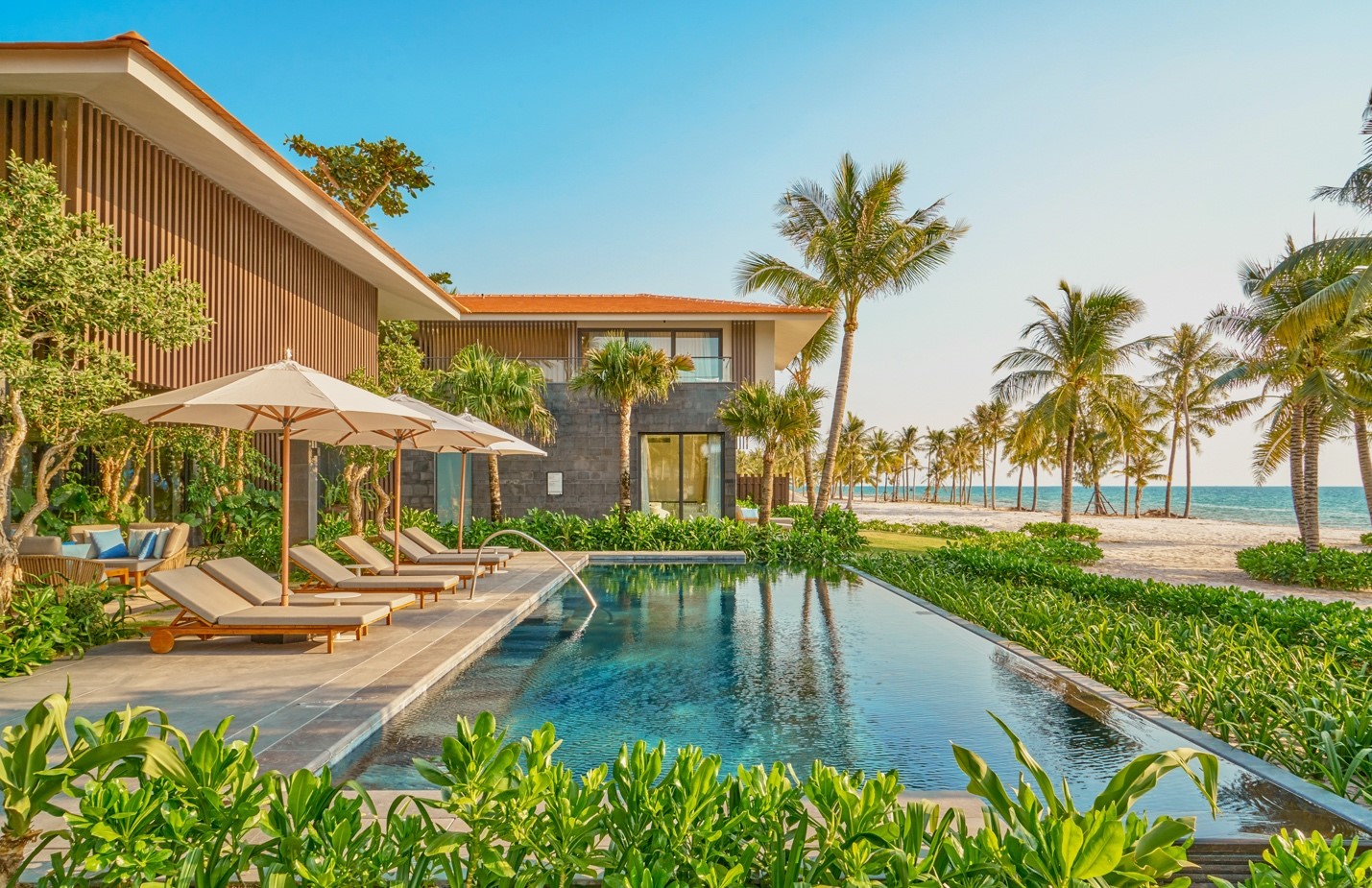 Villa 4 phòng ngủ. Ảnh: InterContinental