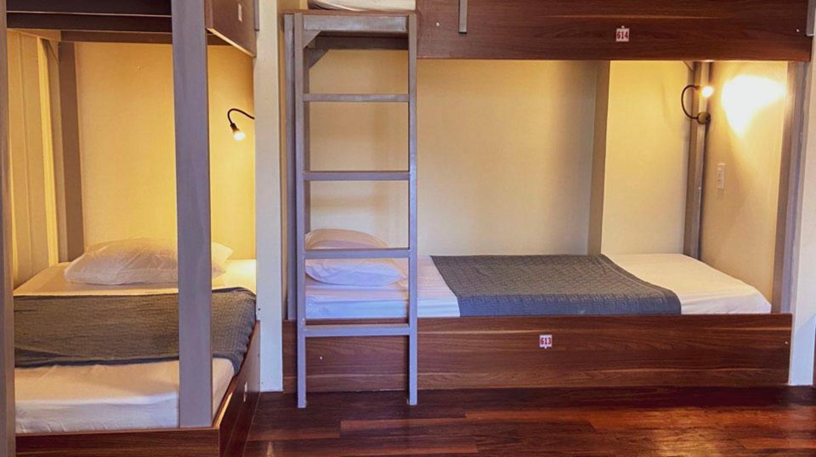 Male Dormitory Room - Bed