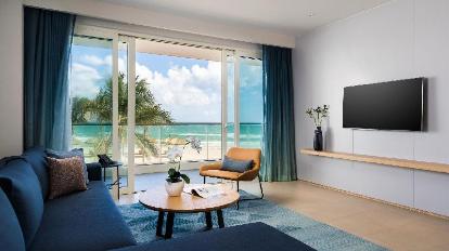 Upper Floor 2-Bedroom Oceanfront Pavilion - View