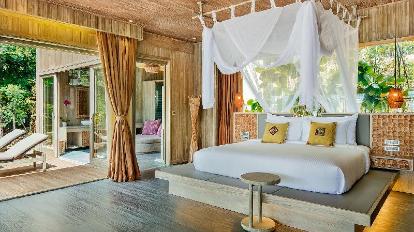 Ocean View Pool Villa - Bed