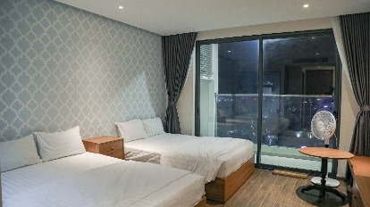 Deluxe Partial Sea View - Bed