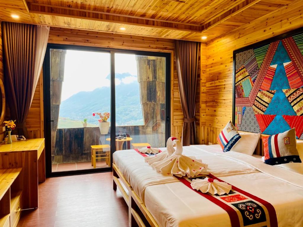 Twin Room with Mountain View