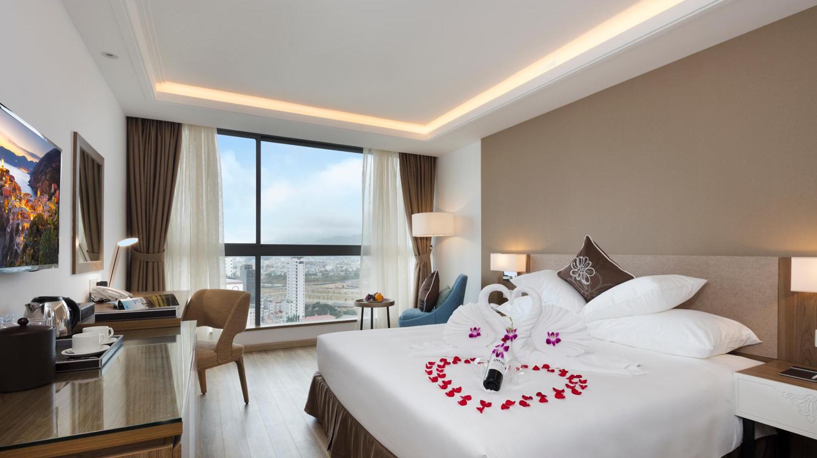 Sea View Senior Double Room - Room plan