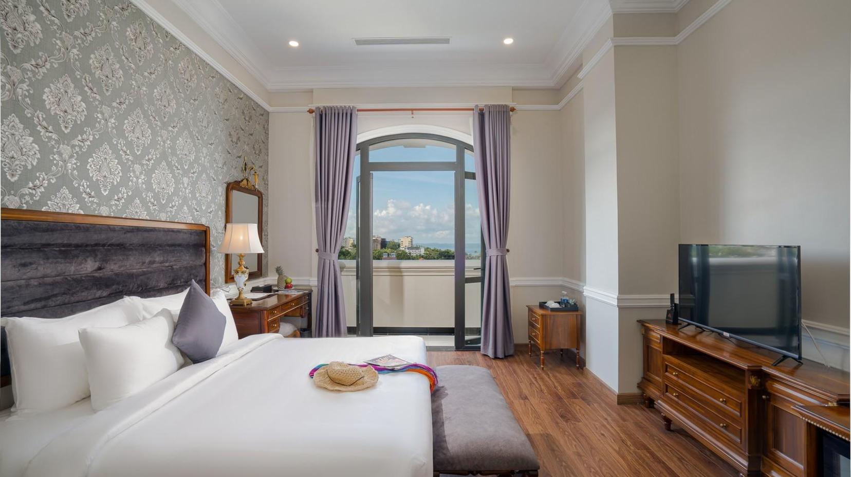 Executive Suite Sea View - Bed