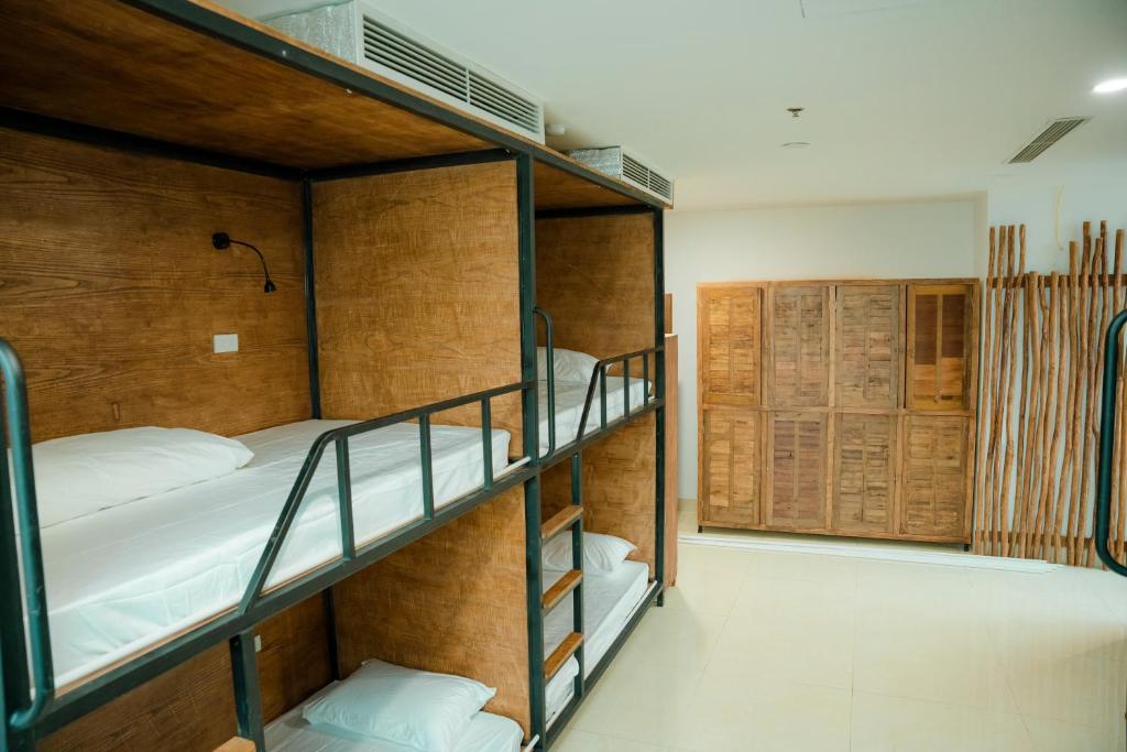 Bunk Bed in Female Dormitory Room  