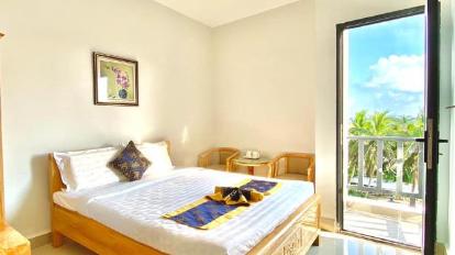 Double Room with Sea View - Bed