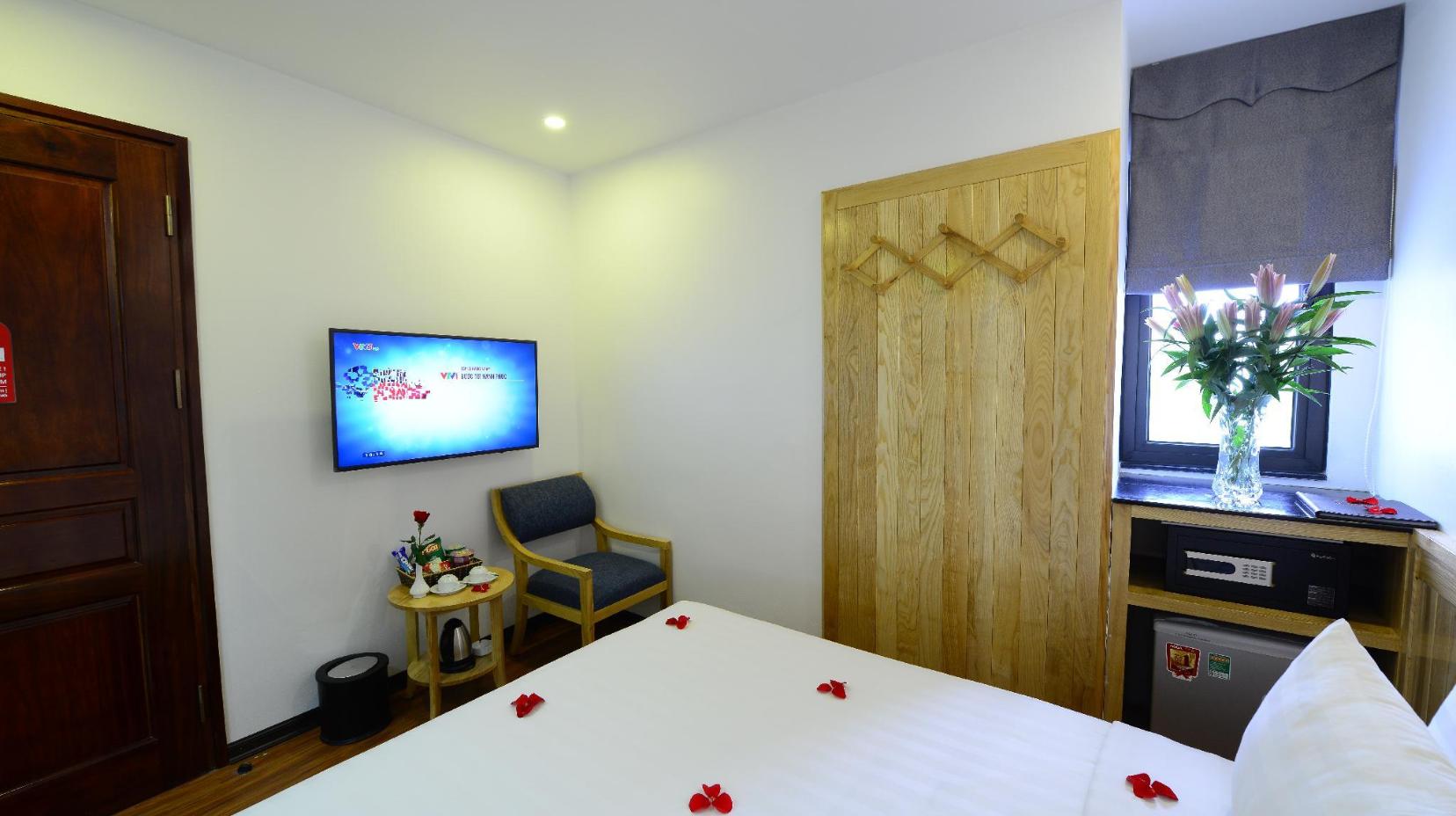 Deluxe Double Room - Room plan