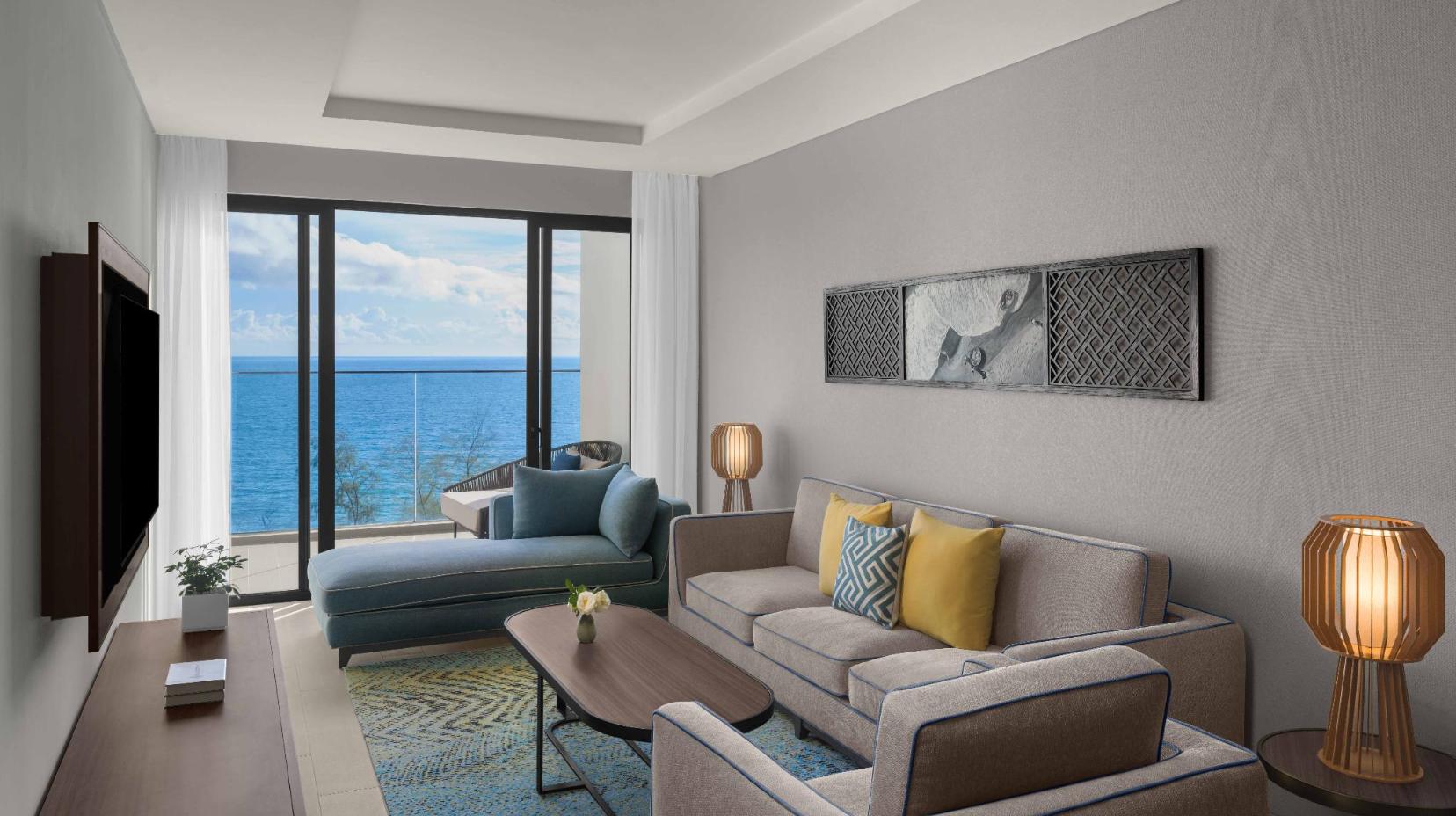 1 Bedroom Suite Oceanfront - Room plan