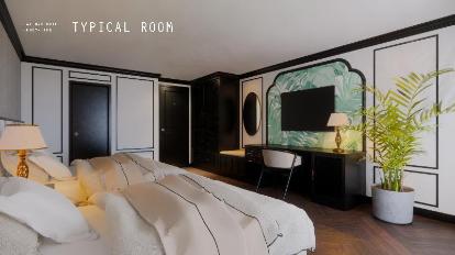 Deluxe Double or Twin Room - Room plan