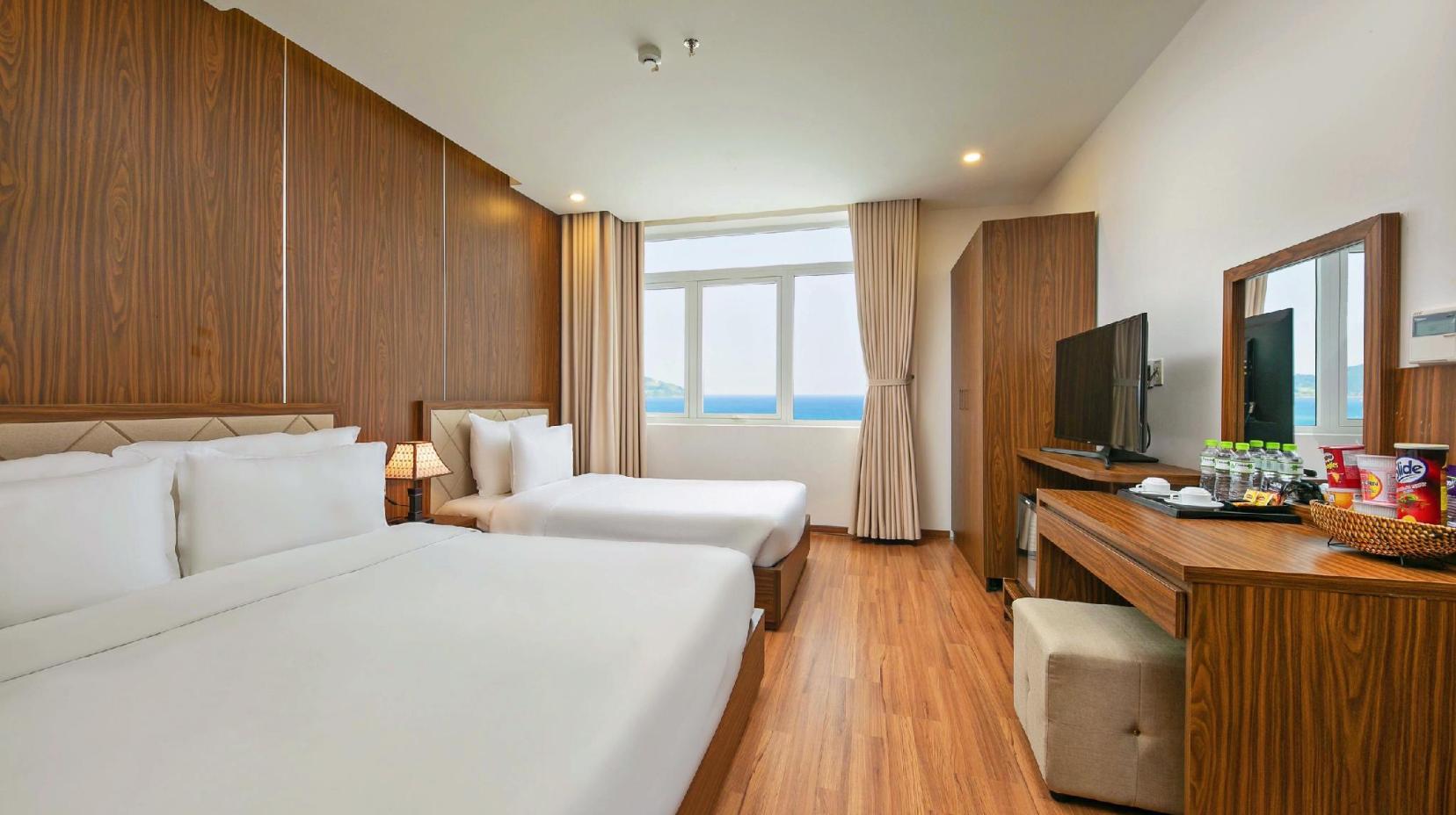 Executive Suite Triple Sea view - Bed