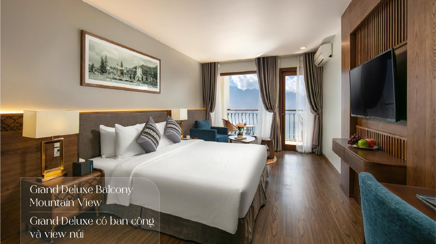 Grand Deluxe Room with Balcony - Room plan