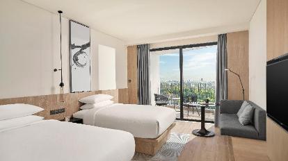 Premier Room, Guest room, 2 Twin/Single Bed(s), Balcony - View