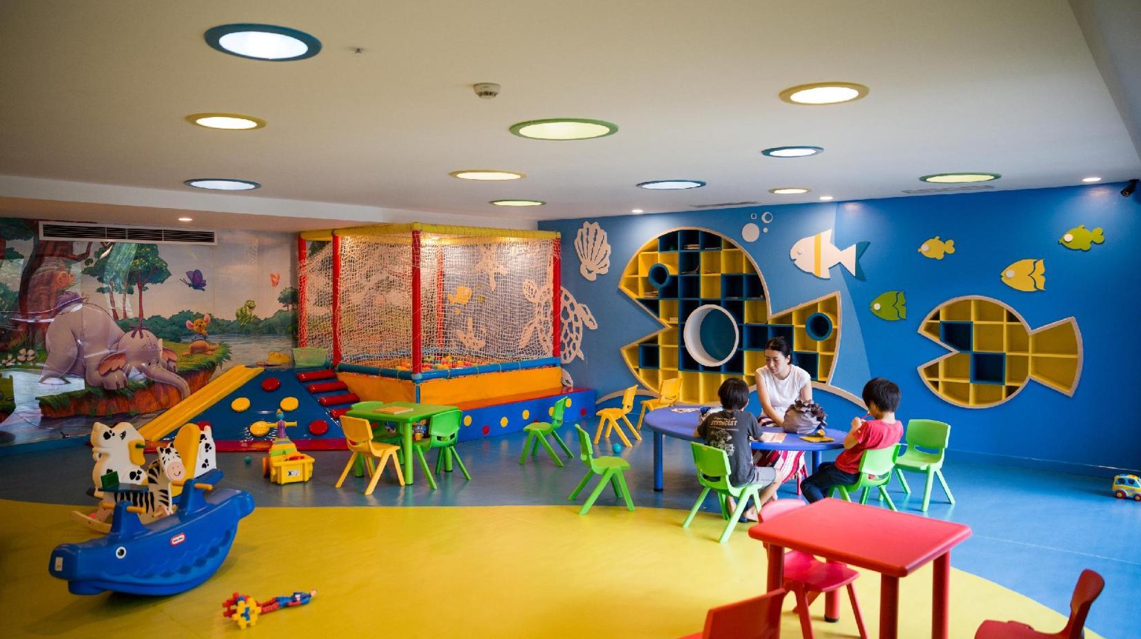 Kids areas