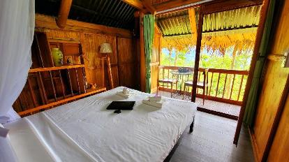 Deluxe Mountain View Room with Terrace - Bedroom