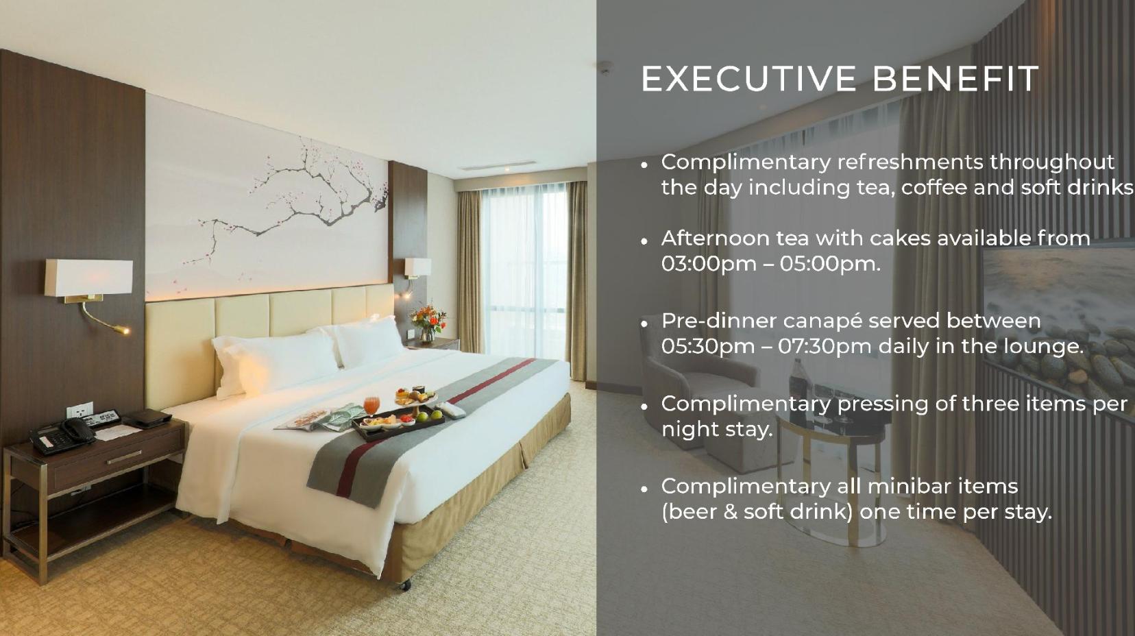 Executive King Bed - Executive lounge