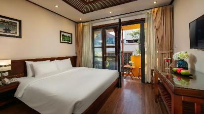 Double Room with Balcony - View