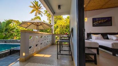 Family Room Pool View - View