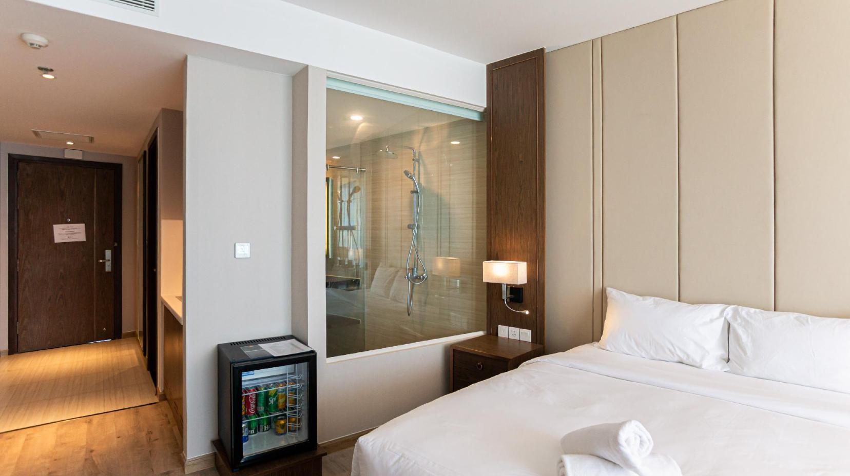 Exclusive Double Sea View Room - Bed