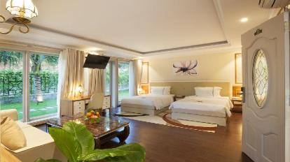 Forestal Deluxe Room with 2 Single Beds - Bed