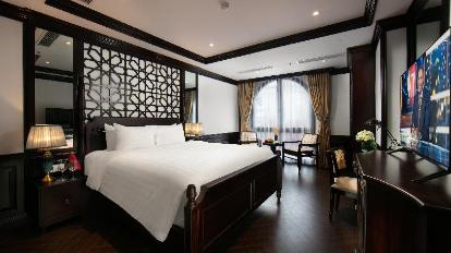 Premier City View Double Room - Room plan