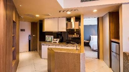 1-Bedroom Apartment with Kitchen - Kitchen