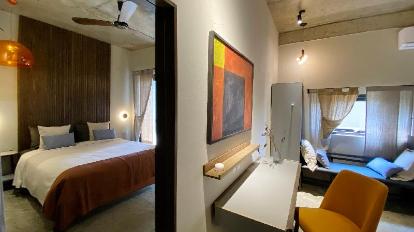 Standard Plus Double Room with Balcony - Bedroom