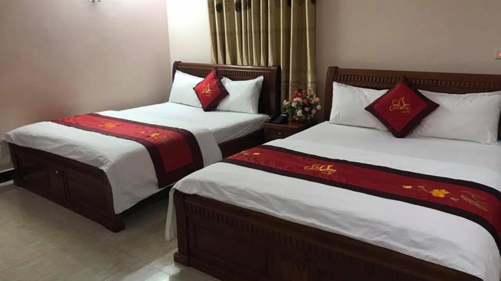 Standard Double Room with Two Double Beds - Bed