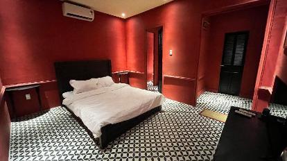 Deluxe Double Room With Private Bathroom - Room plan