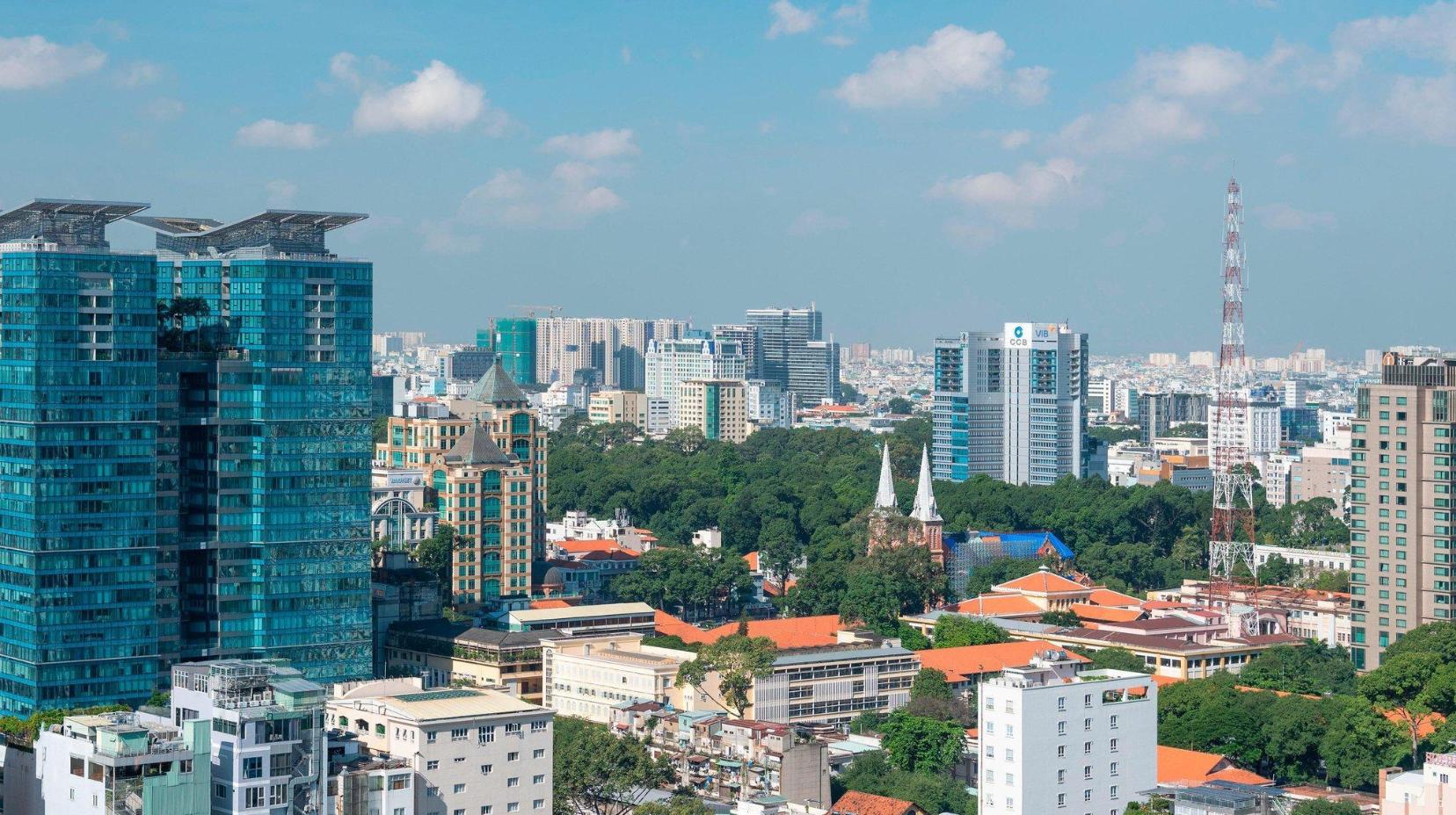 Guest room, 2 Double, City view - View