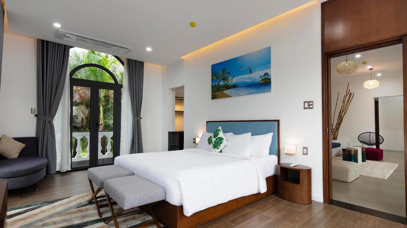 4-Bedroom Beachfront Pool Villa - Bedroom