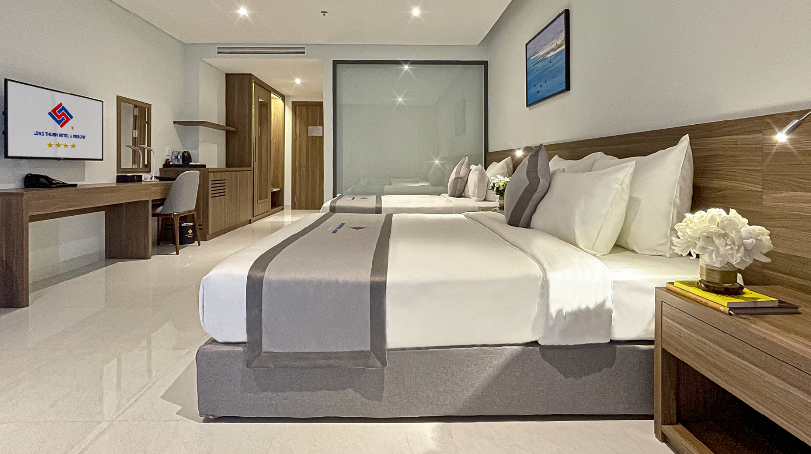 Deluxe Triple Room with balcony - Bed