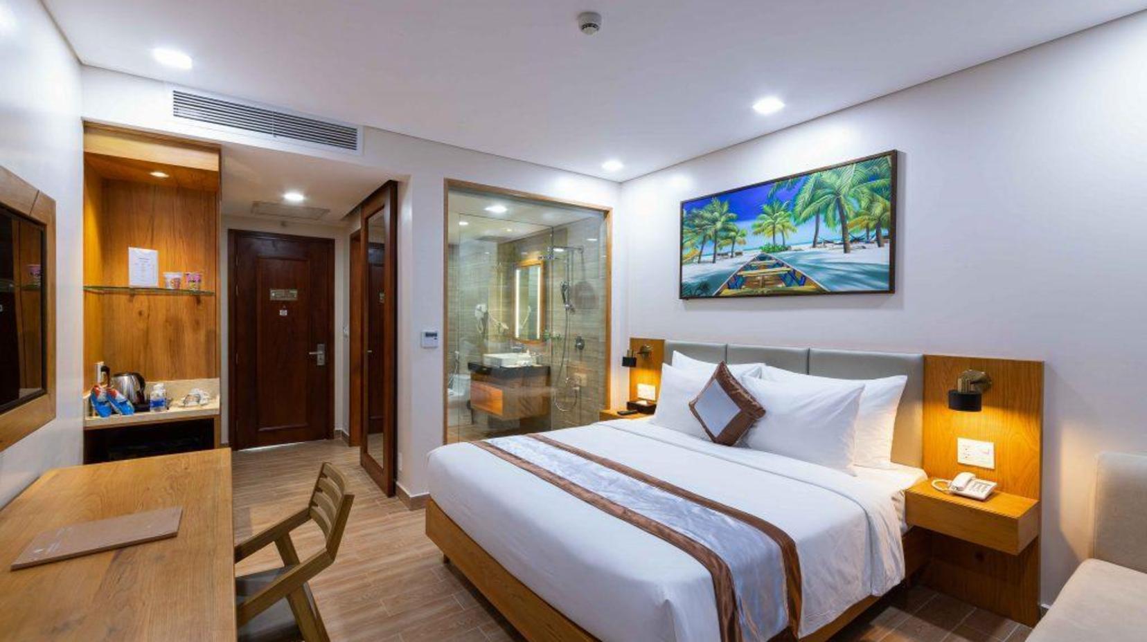 Sea View Double or Twin Room - Bed