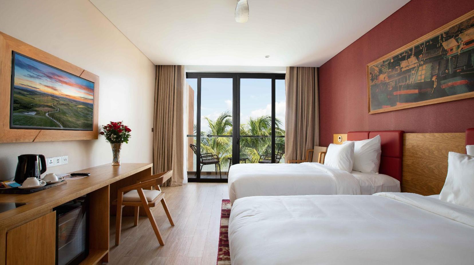 Deluxe Twin Room with Balcony - View