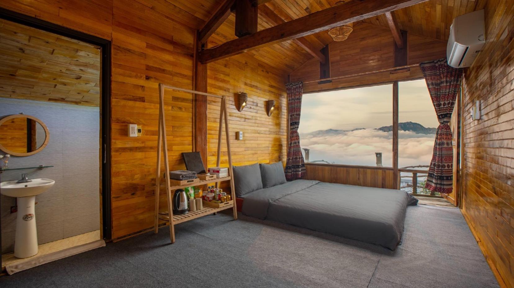 Wooden Bungalow - Bedroom