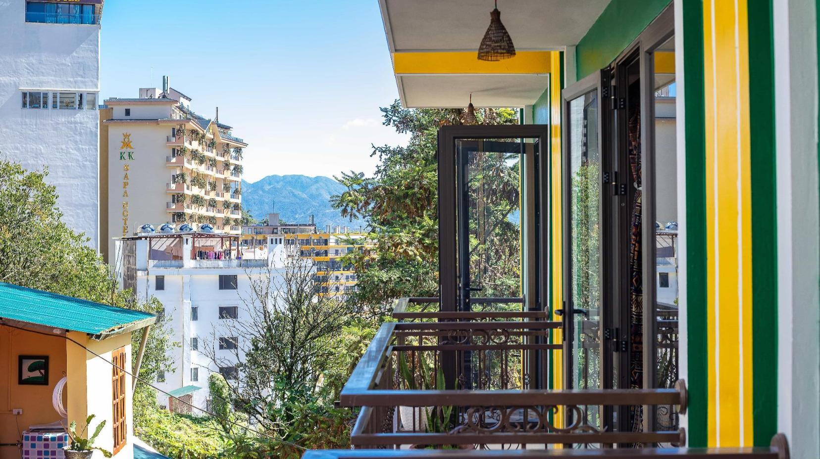 Family Room with Balcony - View