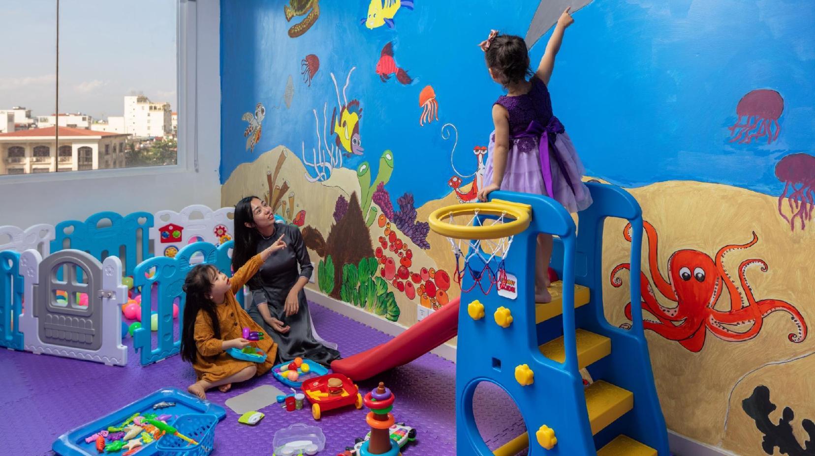 Kids areas