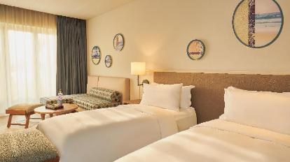 Executive room, Sea View - Twin bed - Bed