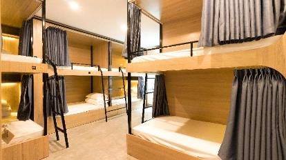 Bed in 12 Bed Female Dormitory Room - Room plan