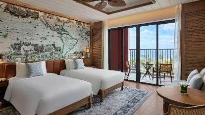 Superior Twin Room with Seaview - Bed