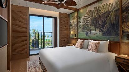 Superior King Room with Seaview - Bed