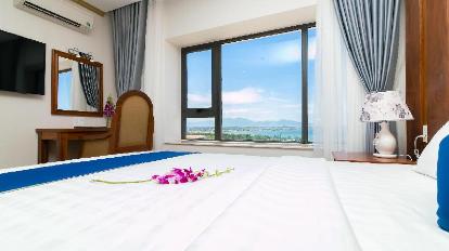 Deluxe Ocean View Double Room - Room plan