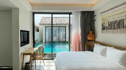 Garden Pool Villa - 2 Bedrooms - Guestroom