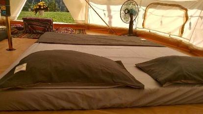 Glamping A - Bed