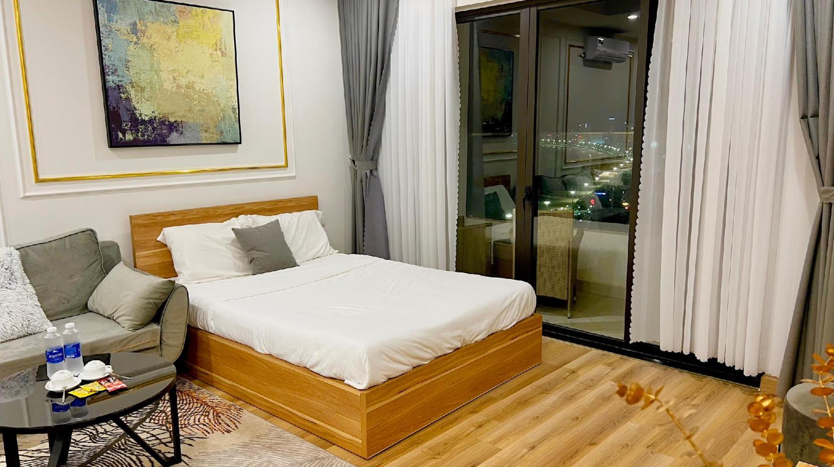 Sea View Twin Studio - Bed