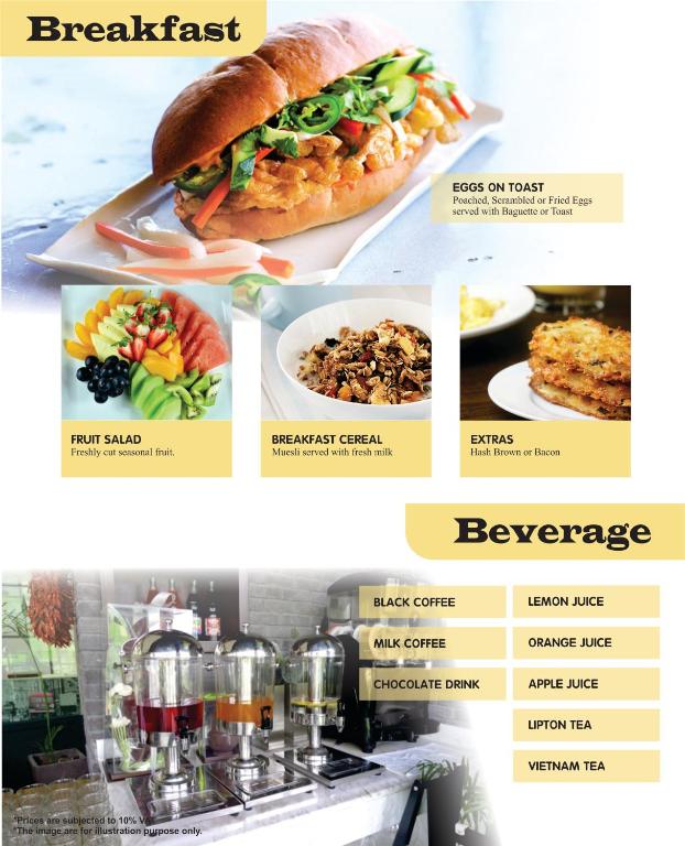 Food and beverages