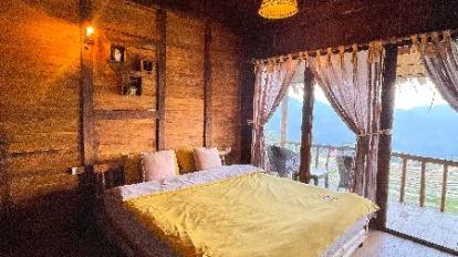 Garden View Bungalow with Double Bed - Bedroom