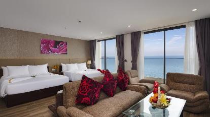 Family Suite Sea View With Balcony - Room plan