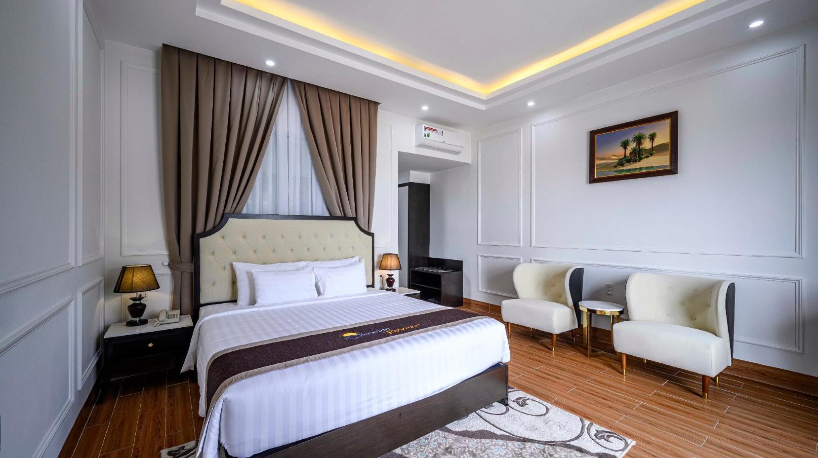 Executive Suite Sea View - Bed