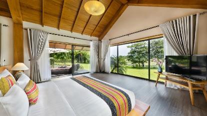 Villa with Onsen - Bedroom