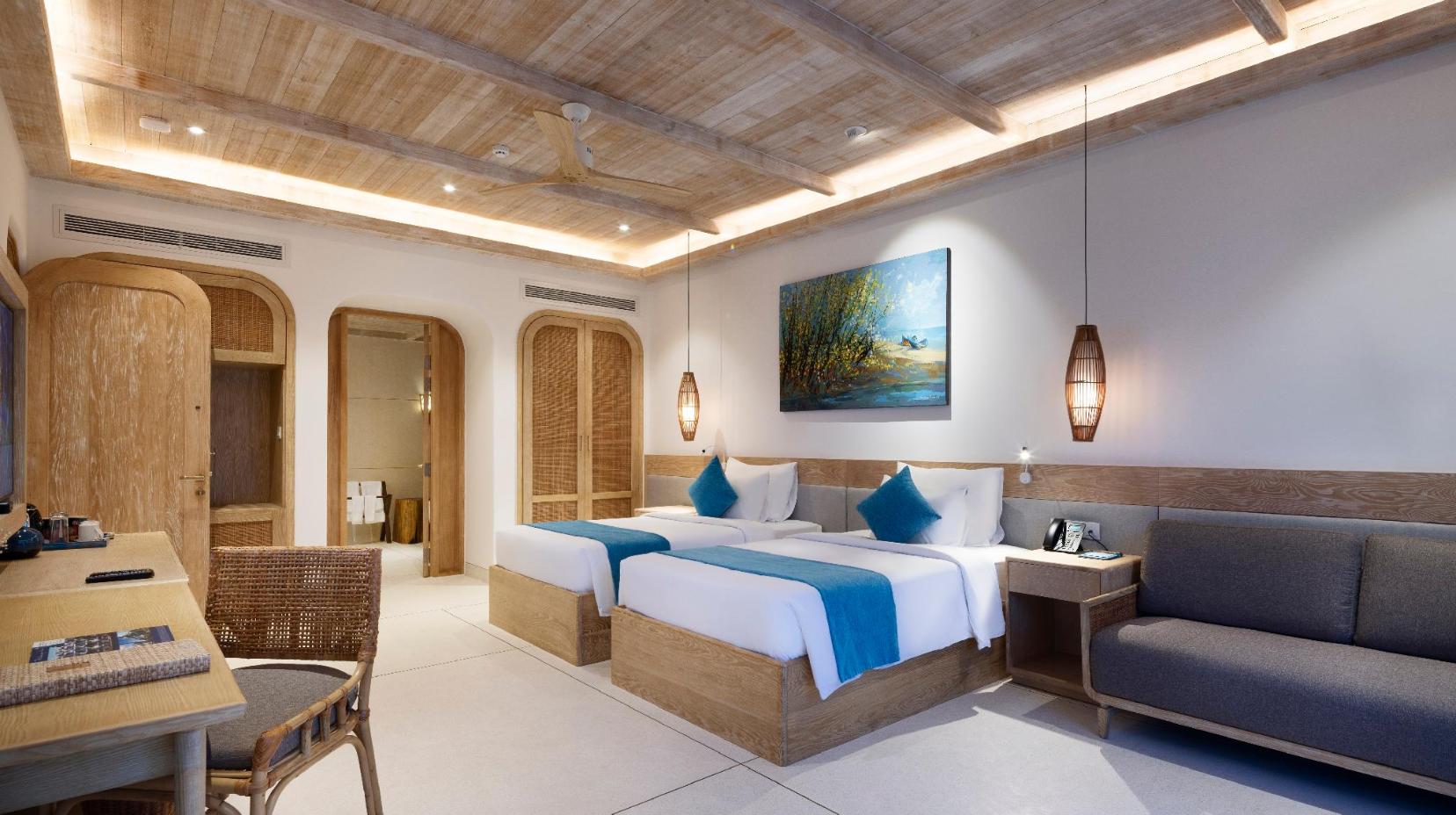 3-Bedroom Ocean View Villa with Private Pool - Bedroom